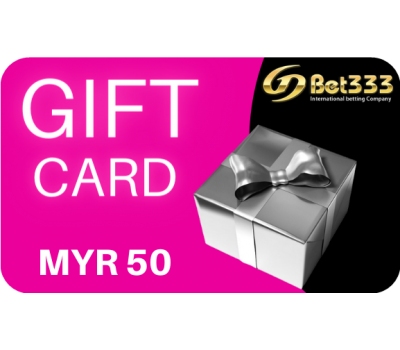 GDBET333 Gift Card MYR 50 (MY ONLY)